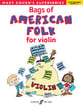 BAGS OF AMERICAN FOLK VIOLIN SOLO cover